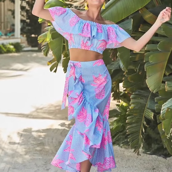 ISO: Lilly Pulitzer Larissa Set Size 6 - Picture 8 of 10